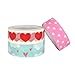 ALLYDREW Made with Love Japanese Masking Tape Washi Tapes Valentine Hearts Washi Tape Set Rolls (set of 3)