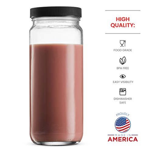 4 Drinking+BPA+Free+Airtight+Smoothies+Beverages