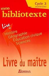 Mon bibliotexte, cycle 3, CE2-CM1-CM2