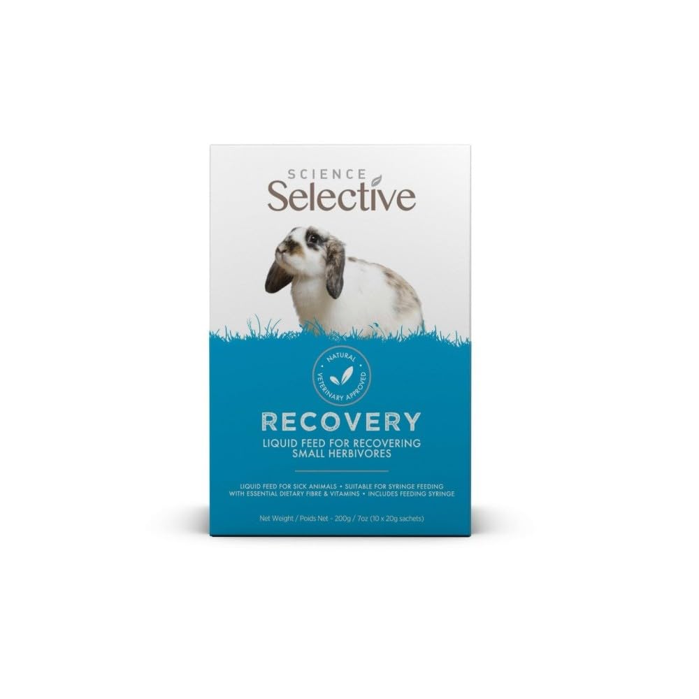 Supreme Petfoods Science Selective Recovery Liquid Food for Small Herbivores, 20 g (Pack of 10)
