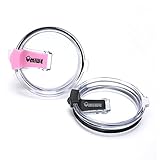 Umiwe Tumbler Lid for Yeti Rambler RTIC Ozark Trail 30 Oz Spill Proof and Splash Resistant Replacement Lid - Straw Friendly (2 Pack)