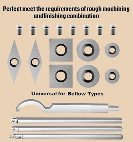thumbnail image 2 of Shapes Of Carbide Inserts For Woodturning Tools And Their Uses 2 of 13