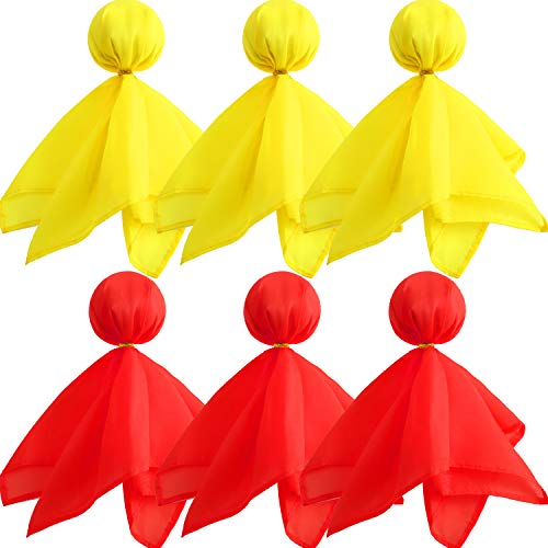 image for Gejoy 6 Pieces Football Penalty Flag Tossing Flags Sports Fan Set Pena