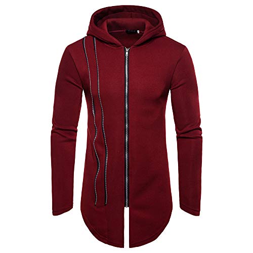 Men's Hoodies, FORUU Autumn Winter Long Sleeve Zipper Splicing Sweatshirt Tracksuits