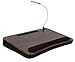 Sofia + Sam XLG Deluxe Lap Desk with Tablet Slot (with USB Light, Wood Top)thumb 1