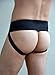 KD Willmax Jockstrap Gym Cotton Supporter with Cup Pocket Multi Sport -Blk, XL