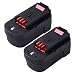 HPB18 Ni-Mh 18V Battery Replace for Black and Decker 18 Volt Battery 3.0Ah Firestorm 244760-00 HPB18-OPE A1718 FS18FL FSB18 Cordless Power Tools (2 Packs)