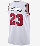 RAAVIN Legend Mens #23 Basketball Jersey Retro Athletics Jersey Red Strip S-XXXL