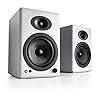 Audioengine A5 + 150W draadloze boekenplankluidsprekers | Ingebouwde analoge versterker | aptX HD Bluetooth 24 bit DAC…
