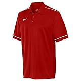 Nike Men's Play Action Pass Sideline Polo Shirt Red-XL