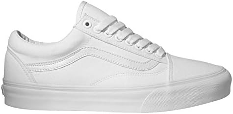 vans classic old skool triple white trainers