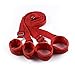 Under The Bed Restraints Kit System – Bed Bondage Straps Kit with Adjustable Wrist and Ankle Cuffs Handcuffs for Couples, Fits Almost Any Size Mattress,Redthumb 1
