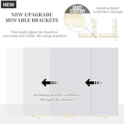 EOAJAFOU 7PCS 16x 16 Inch Backdrop Papers and 2PCS
