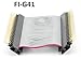CABLESONLINE.COM ATLANTIC COMPUTERTECH 1in IDE 44-Pin Male/Male Gender Changer Ribbon Cable (FI-G41)