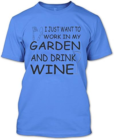 Gradening All Day Is My Weekend Forecast T Shirt, Gardening Shirt, Gardener Shirt Unisex (L,Royal)