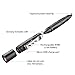 WUBEN Tactical Penlight LED Flashlight Waterproof IPX8 Portable Rechargeable Torch with Bright 130 Lumens CREE XPE2-LED 10180 Battery Included