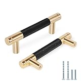 Zernmiarder Knurled Cabinet Pulls 12 Pack, 4 Inch