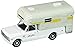 1968 Chevrolet C10 with Silver Streak Camper Hobby Exclusive 1/64 by Greenlight 29865