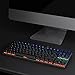 AUKEY Mechanical Keyboard LED Backlit Gaming Keyboard with Blue Switches, 87-Key 100% Anti-Ghosting Water-Resistant for PC and Laptop Gamersthumb 4