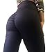 CROSS1946 Women Scrunch Butt Yoga Leggings High Waist Workout Yoga Pants Sport Tourses Fitness Tummy Control #1 Black M
