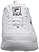 Fila Men's Disruptor SE Training Shoe, White Navy Red - 8.5