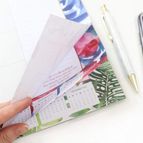 bloom daily planners 2021 Calendar Year Desk/Wall Monthly Calendar Pad