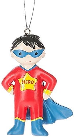 Boy Super Hero Ornament