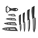 Knife Set Ceramic | Five Piece (Black) 6