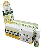 SPF 50 Spearmint Mineral Lip Balm - Spearmint Lip For Chapped, Sore, Cracked, Extremely Dry Lips Paraben-Free Sunscreen Protection Lip Care - For Adults, Kids (0.15 oz - 24 pack)