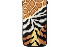 Alice Peterson Company Animal Skins Eyeglass Case Needlepoint Kit