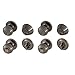 Honeywell 8101106 Classic Entry Door Knob and Deadbolt Lock Set, Antique Brass, 2-Pack