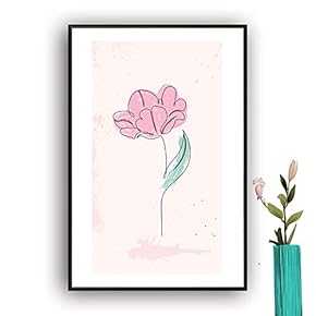 Framed Canvas Wall Art Picasso Poster Print of Woman Canvas Prints Home Artwork Decoration for Living Room,Bedroom - 16x24 inches