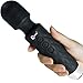 CNHIDEE Back Massager Wand Wireless Electric Personal Handheld Cellulite Massage Therapy Tool kneading Neck Foot Cordless Magic Mini Waterproof Multi Speed 20X Rechargeable Silicone Therapeutic