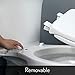 MAYFAIR 883SLOWA 000 Toilet Seat with Built-in Potty Training Seat will Reduce Clutter, Slow Close and Never Loosen, ROUND, Durable Enameled Wood/Long Lasting Plastic, White
