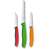Victorinox Swiss Classic Set, 3 Pieces Paring Knife, Set of 3, Multicolored (6.7116.32)