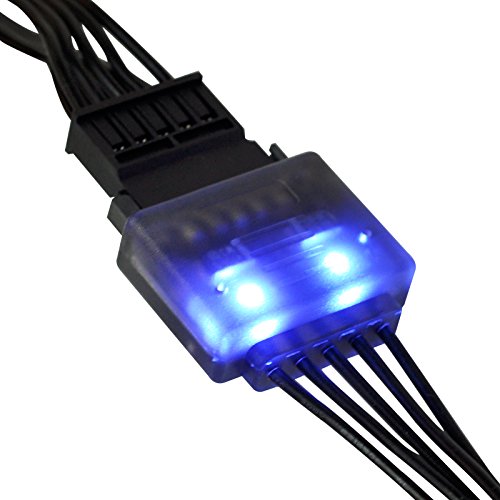 SilverStone Technology Silverstone Power + SATA Data Connector to Combined SATA 22 Pin Power & Data Sata Connector CP13 Components Other