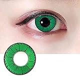3 Colors Eyes Color Contacts Lens Eyes Cosmetic Makeup Eye Shadow (green)