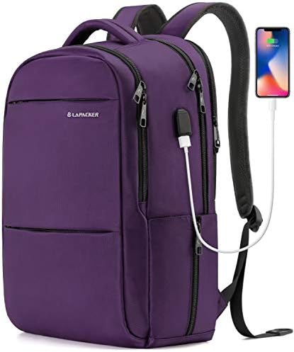 laptop backpack purple