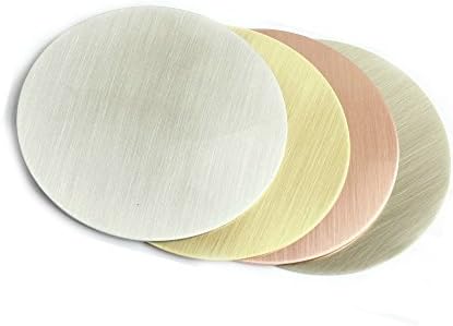 Stamping Out Loud 3 inch disc Stamping Blanks Brass 18G Qty 50