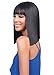 Bobbi Boss Synthetic Hair Lace Front Wig MLF184 Yara Bang (1B)