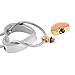 Two Hearts Urn Necklace for Ashes - Cremation Memorial Keepsake Pendant - Funnel Fill Kit Included