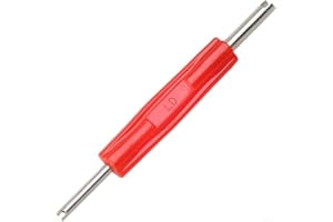 Torque Wrench Valve Core Tool for Car, Motorcycle & TPMS Tire Deflation and Core Removal – Dual-Head Steel Tool with 0.45 N·m