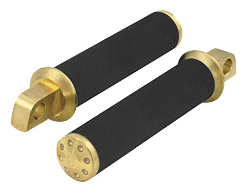 Roland Sands Design Rsd Foot Pegs Brass Tracker 0035-1091 New