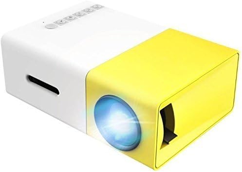 ICALL YG-300 LED Corded Cinema Full HD Portable Projector for LED TV DVD PC Ultra Clear Display USB/HDMI/VGA/Memory SD…