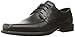 ECCO Men's Johannesburg Bike Toe Tie Oxford, Black, 44 EU/10-10.5 M US