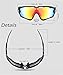 2017 Newest Outdoor Sports Fashion Sunglasses.Great For Cycling Driving Hiking Skiing or Fishing.Changeable Lenses and Unbreakable High strength