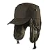 Chaos Linux Trapper Hat with Brim, Green, One Size