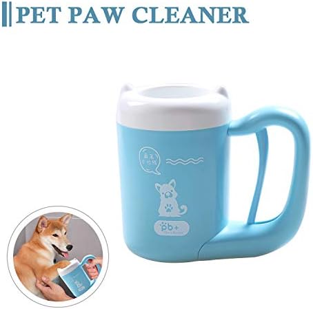 Pet Paw Cleaner Paw Plunger for Dogs, Portable Paw Clean Washer, Suits for Small Medium Dogs, No More Footprints, Soft Silicone Brush