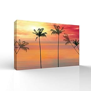 The Palms Under The Sunset Home Artwork for...