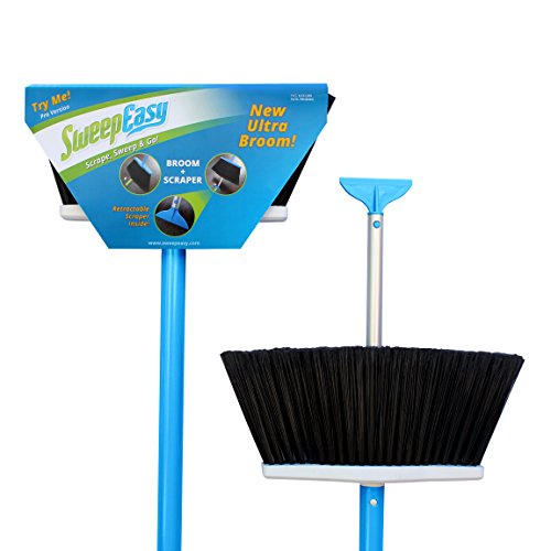 SweepEasy New Scrape and go Broom, as seen on Shark Tank! Duluxe